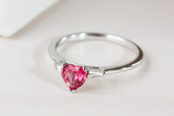 Pink Diamond Ring