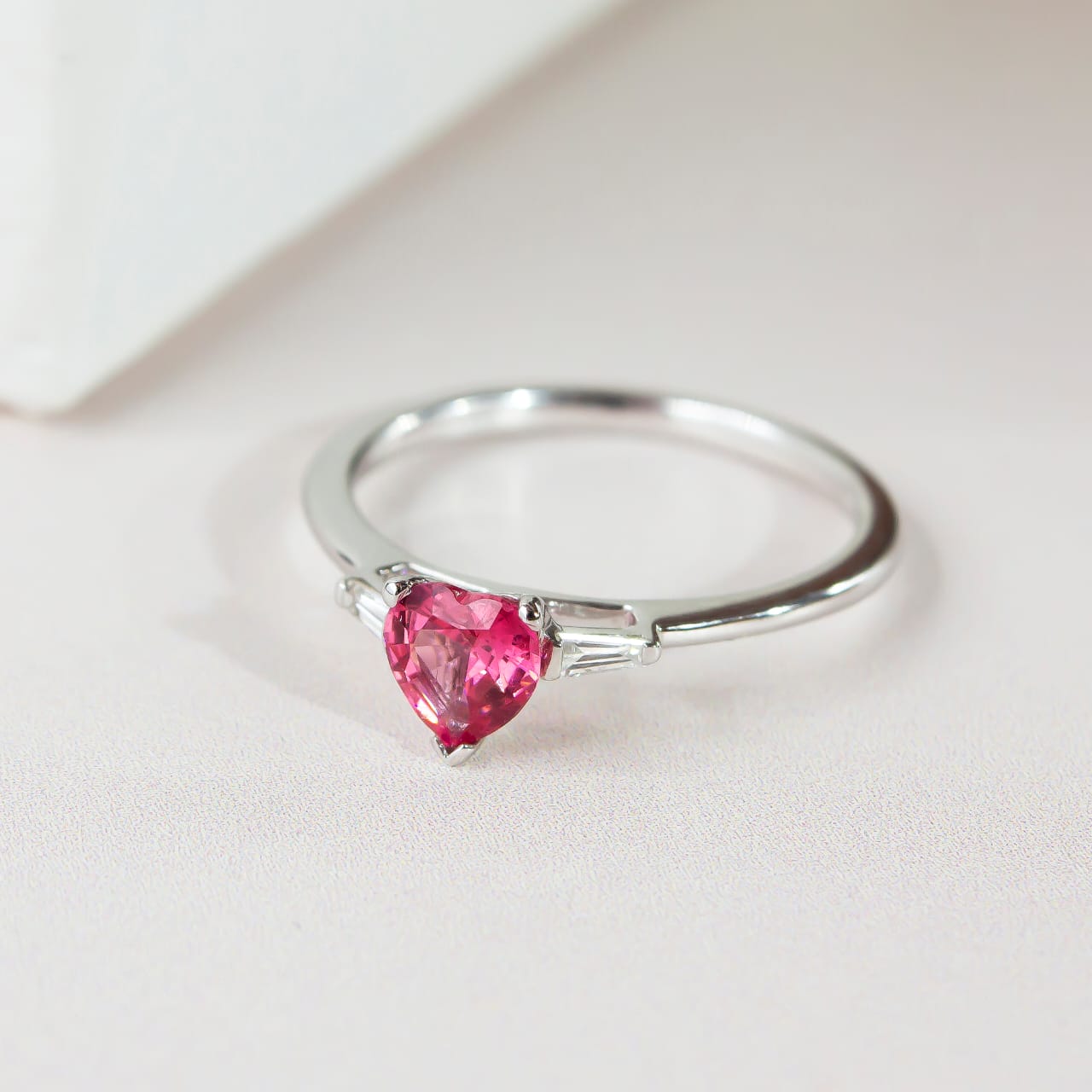 Pink Diamond Ring