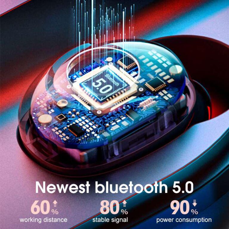 Wireless earbuds bluetooth 5 0 8d stereo-sound-hi-fi