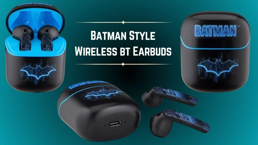 batman style wireless bt earbuds – Power, Sound & Style Combined Thesparkshop.in